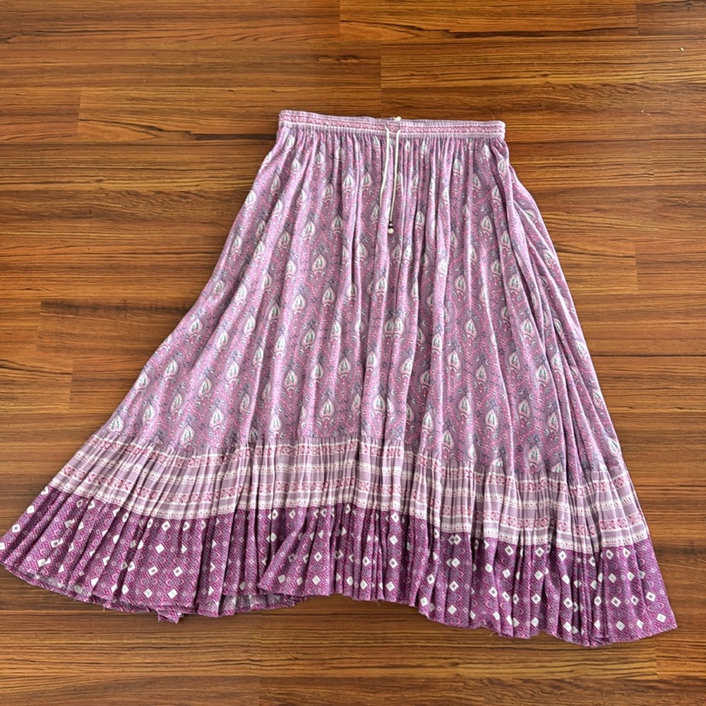 Vintage Spell and the gypsy collective oracle lilac skirt Large